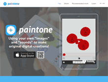 Tablet Screenshot of paintone.org